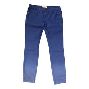 Free People skinny leg blue gradient jeans, like new